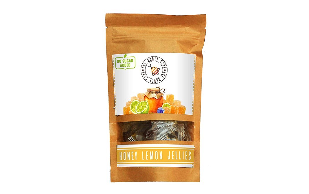 The Honey Shop Honey Lemon Jellies    Pack  100 grams
